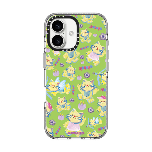 Slowcoaster x CASETiFY iPhone 16 ケース Animal,Cartoon クリア クリア ケース MagSafe対応 SLOWCOASTER Dancing-Lunzy pattern Phone Case Back to School Slowcoaster x CASETiFY iPhone 16 ケース Animal,Cartoon クリア クリア ケース MagSafe対応 SLOWCOASTER Dancing-Lunzy pattern Phone Case Back to School