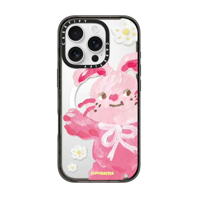 Slowcoaster x CASETiFY iPhone 16 Pro ケース Animal,Cartoon ブラック インパクトケース MagSafe対応 SLOWCOASTER Hi Buddy Phone Case Back to School Slowcoaster x CASETiFY iPhone 16 Pro ケース Animal,Cartoon ブラック インパクトケース MagSafe対応 SLOWCOASTER Hi Buddy Phone Case Back to School