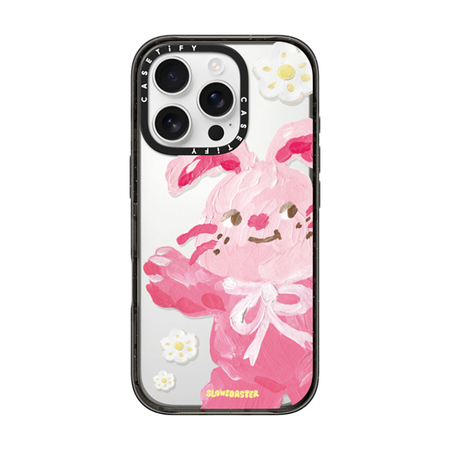 Slowcoaster x CASETiFY iPhone 16 Pro ケース Animal,Cartoon ブラック インパクトケース SLOWCOASTER Hi Buddy Phone Case Back to School Slowcoaster x CASETiFY iPhone 16 Pro ケース Animal,Cartoon ブラック インパクトケース SLOWCOASTER Hi Buddy Phone Case Back to School