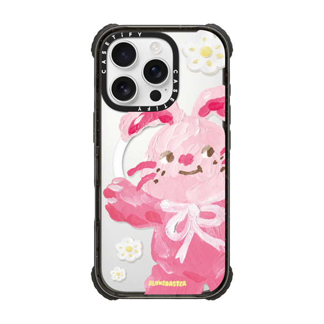 Slowcoaster x CASETiFY iPhone 16 Pro ケース Animal,Cartoon ブラック ウルトラ インパクトケース MagSafe 対応 SLOWCOASTER Hi Buddy Phone Case Back to School Slowcoaster x CASETiFY iPhone 16 Pro ケース Animal,Cartoon ブラック ウルトラ インパクトケース MagSafe 対応 SLOWCOASTER Hi Buddy Phone Case Back to School