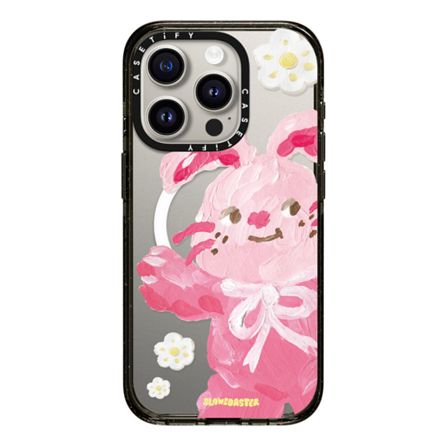 Slowcoaster x CASETiFY iPhone 15 Pro ケース Animal,Cartoon ブラック インパクトケース MagSafe対応 SLOWCOASTER Hi Buddy Phone Case Back to School Slowcoaster x CASETiFY iPhone 15 Pro ケース Animal,Cartoon ブラック インパクトケース MagSafe対応 SLOWCOASTER Hi Buddy Phone Case Back to School