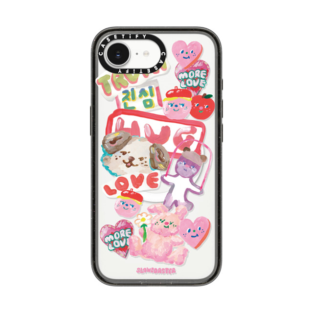 Slowcoaster x CASETiFY iPhone 16e ケース Sticker,Dog ブラック インパクトケース MagSafe対応 SLOWCOASTER Sticker Back to School Slowcoaster x CASETiFY iPhone 16e ケース Sticker,Dog ブラック インパクトケース MagSafe対応 SLOWCOASTER Sticker Back to School