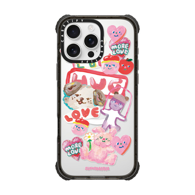 Slowcoaster x CASETiFY iPhone 16 Pro Max Case Black ウルトラ インパクトケース MagSafe 対応 SLOWCOASTER Sticker Slowcoaster x CASETiFY iPhone 16 Pro Max Case Black ウルトラ インパクトケース MagSafe 対応 SLOWCOASTER Sticker