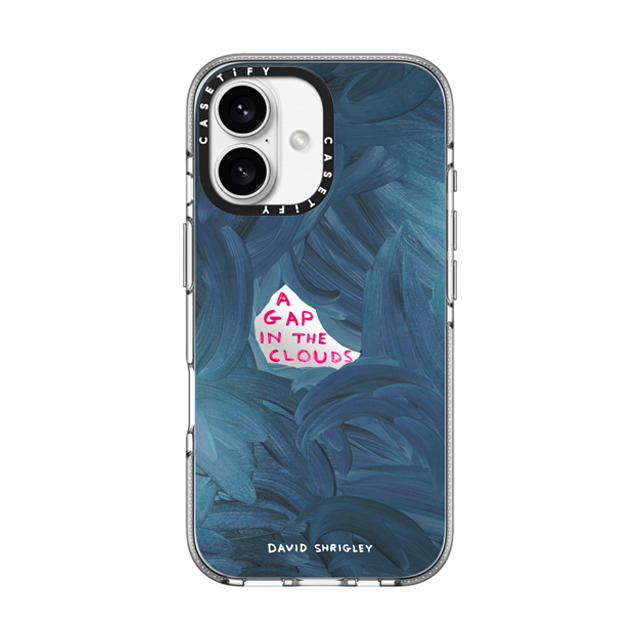 davidshrigley x CASETiFY iPhone 16 ケース Quote,Fine Art クリア クリア ケース MagSafe対応 A GAP IN THE CLOUDS Phone Case Back to School davidshrigley x CASETiFY iPhone 16 ケース Quote,Fine Art クリア クリア ケース MagSafe対応 A GAP IN THE CLOUDS Phone Case Back to School