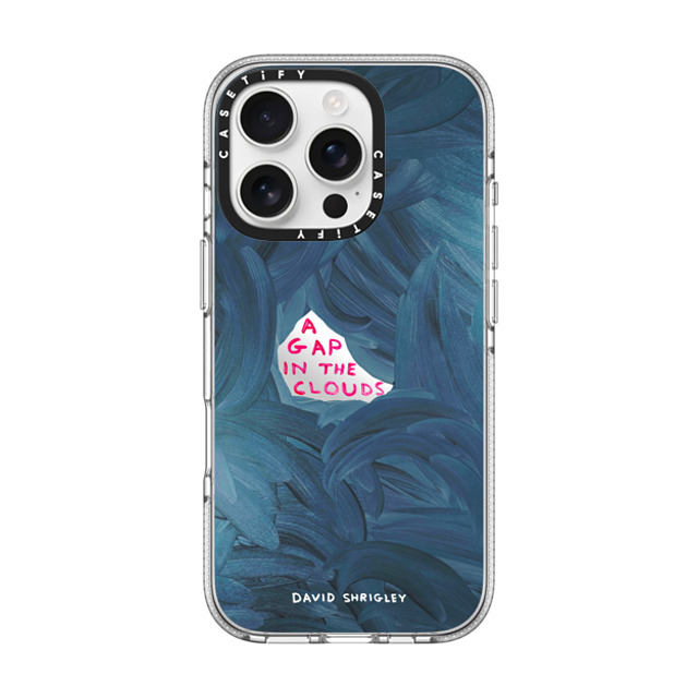davidshrigley x CASETiFY iPhone 16 Pro Case Quote,Fine Art クリア クリア ケース MagSafe対応 A GAP IN THE CLOUDS Phone Case Back to School davidshrigley x CASETiFY iPhone 16 Pro Case Quote,Fine Art クリア クリア ケース MagSafe対応 A GAP IN THE CLOUDS Phone Case Back to School