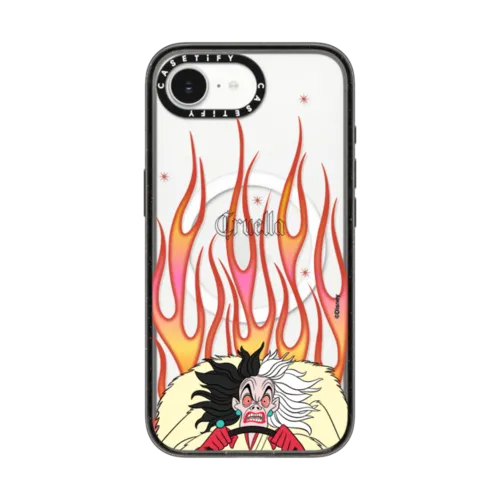iPhone 16e - Custom Disney Villains Fury Case - Cruella