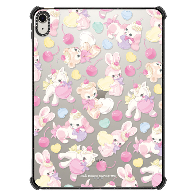 Dreamin Tiny Pets by MAKI x CASETiFY iPad Air 11-inch (M2/M3) Cartoon Black iPad インパクト ケース Fancy Floats Mother's Day Dreamin Tiny Pets by MAKI x CASETiFY iPad Air 11-inch (M2/M3) Cartoon Black iPad インパクト ケース Fancy Floats Mother's Day
