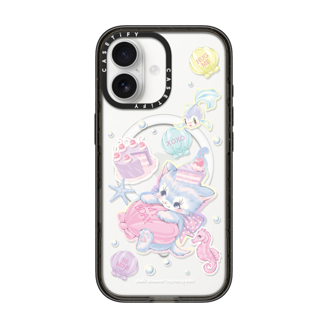 Dreamin Tiny Pets by MAKI x CASETiFY iPhone 17 P[X Cartoon ubN CpNgP[X MagSafeΉ Birthday Lagoon Halloween