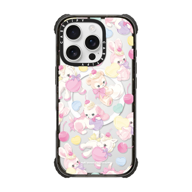 Dreamin Tiny Pets by MAKI x CASETiFY iPhone 16 Pro Case Cartoon,Pastel Black ウルトラ インパクトケース MagSafe 対応 Fancy Floats Mother's Day Dreamin Tiny Pets by MAKI x CASETiFY iPhone 16 Pro Case Cartoon,Pastel Black ウルトラ インパクトケース MagSafe 対応 Fancy Floats Mother's Day