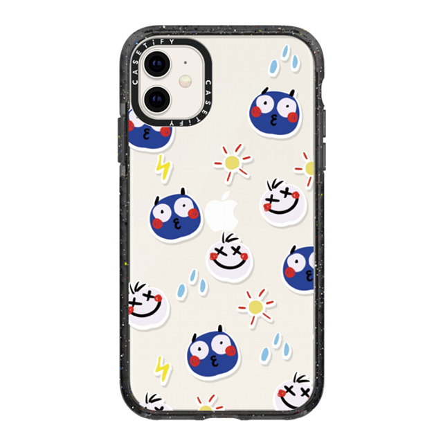 KuoYuanYuan x CASETiFY iPhone 11 ケース ブラック インパクトケース You Have Our Supports.