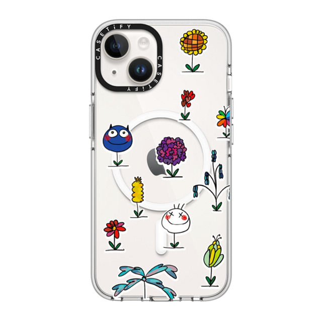 CASETiFY iPhone 14 Case Clear Clear Case MagSafe Compatible We = All Kinds Of Flowers yuanyuan kuo CASETiFY iPhone 14 Case Clear Clear Case MagSafe Compatible We = All Kinds Of Flowers yuanyuan kuo
