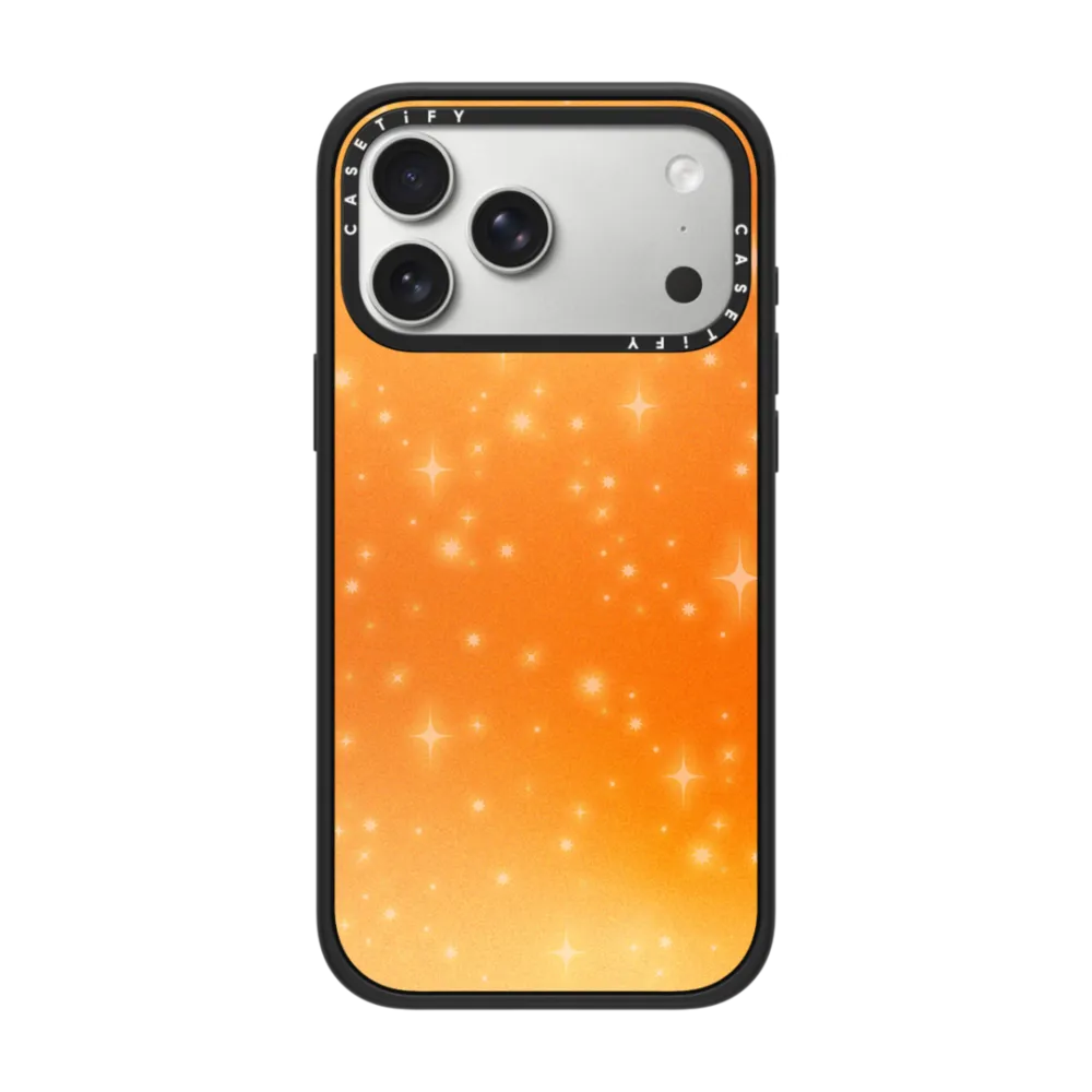 Impact iPhone 17 Pro Max Case MagSafe Compatible - Showgirl Glow Sparkle Case