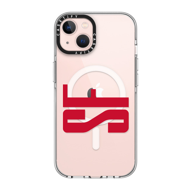 CASETiFY iPhone 13 ケース クリア クリア ケース MagSafe対応 Custom Case - sf