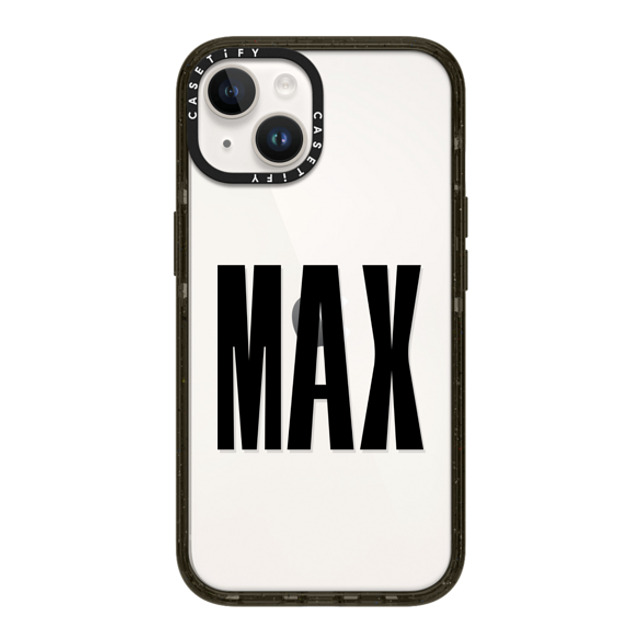 CASETiFY iPhone 14 ケース ブラック インパクトケース Custom Case - Max