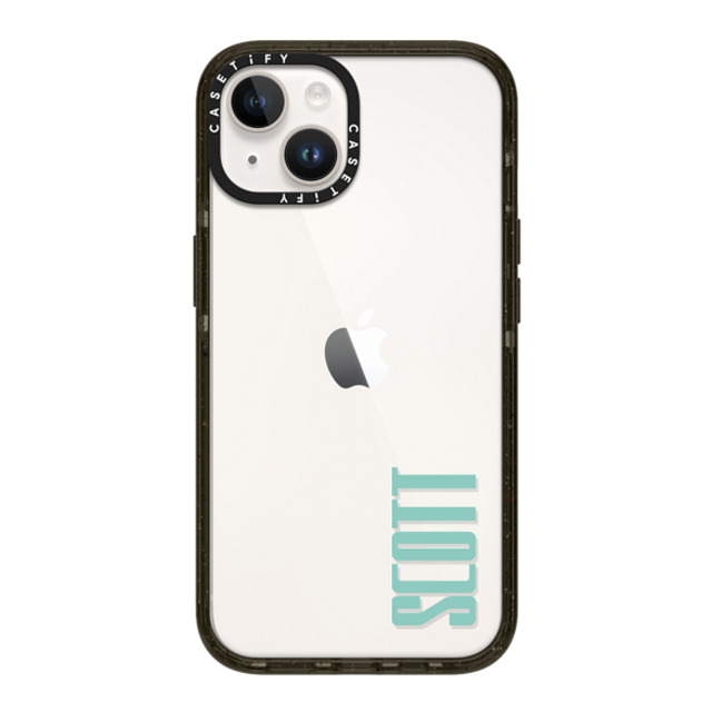 CASETiFY iPhone 14 ケース ブラック インパクトケース Custom Case - Scott