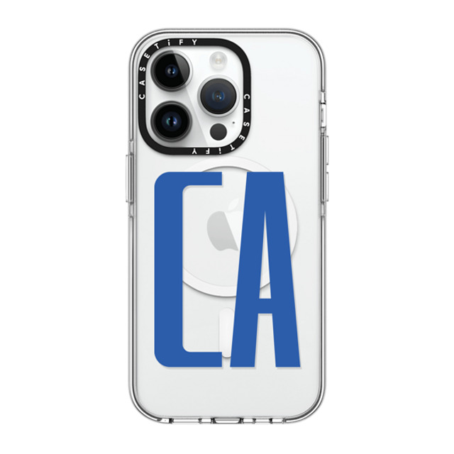 CASETiFY iPhone 14 Pro ケース クリア クリア ケース MagSafe対応 Custom Case - ca