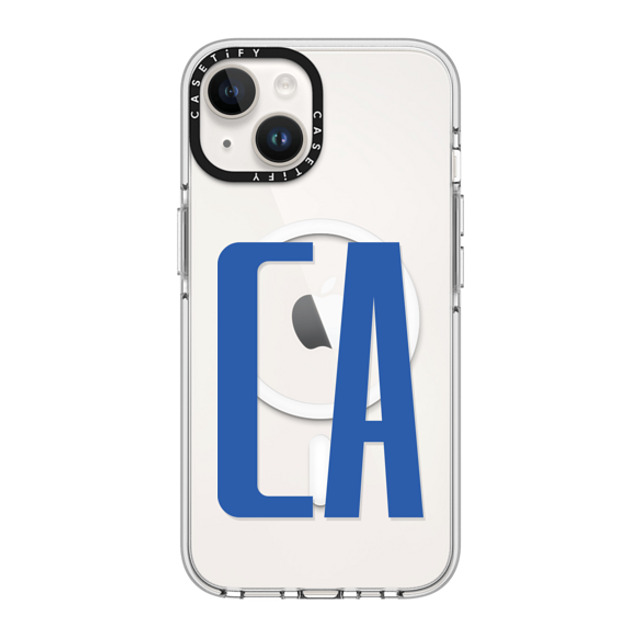 CASETiFY iPhone 14 ケース クリア クリア ケース MagSafe対応 Custom Case - ca