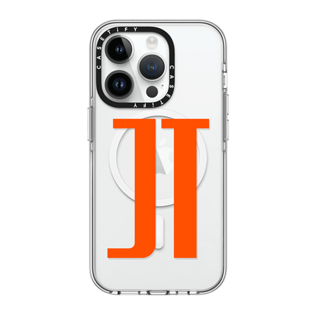 CASETiFY iPhone 14 Pro ケース クリア クリア ケース MagSafe対応 Custom Case - jt