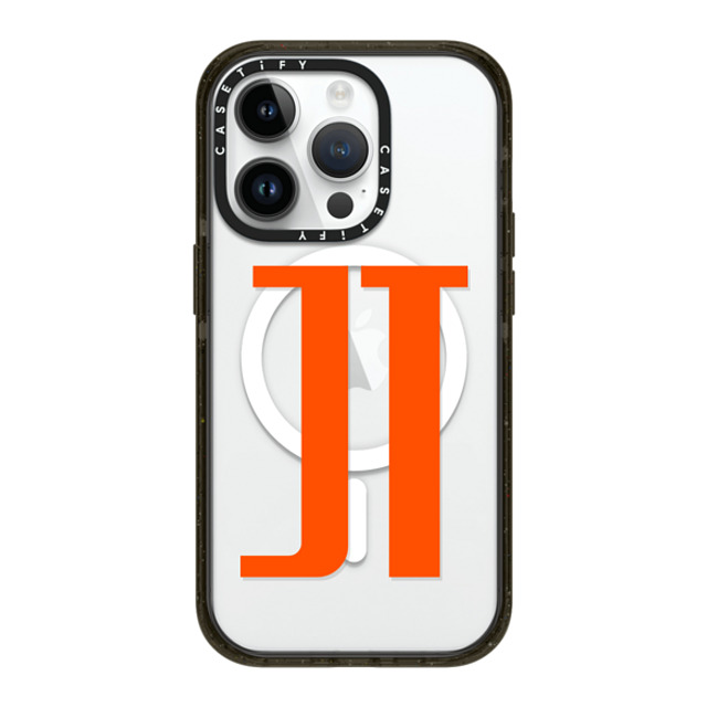 CASETiFY iPhone 14 Pro ケース ブラック インパクトケース MagSafe対応 Custom Case - jt