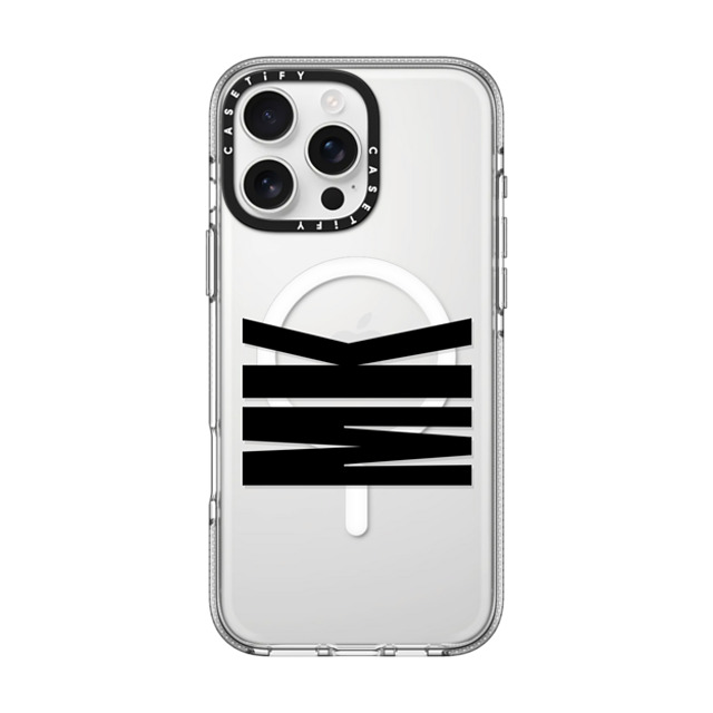 CASETiFY iPhone 16 Pro Max ケース クリア クリア ケース MagSafe対応 Custom Case - mk