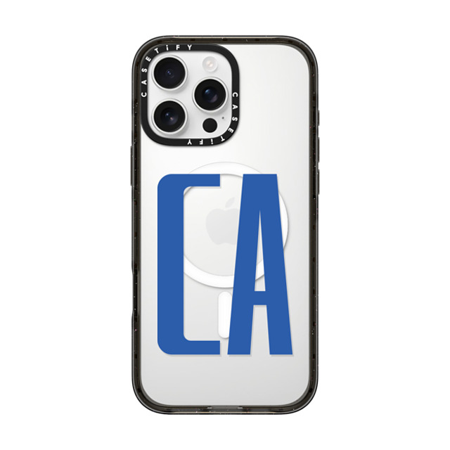 CASETiFY iPhone 16 Pro Max ケース ブラック インパクトケース MagSafe対応 Custom Case - ca