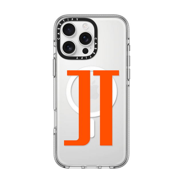 CASETiFY iPhone 16 Pro Max ケース クリア クリア ケース MagSafe対応 Custom Case - jt