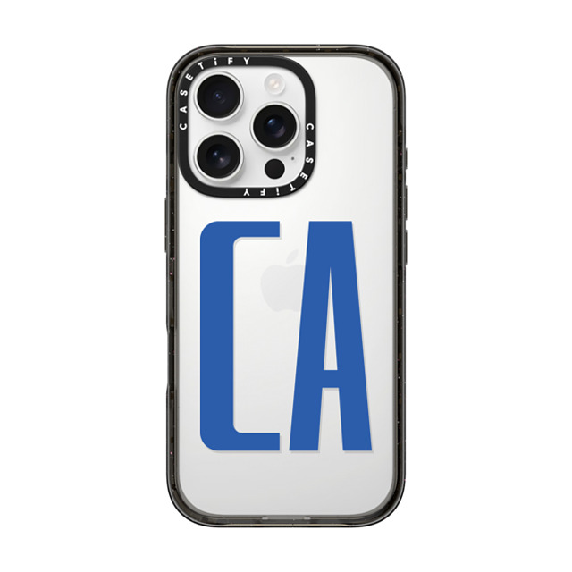 CASETiFY iPhone 16 Pro ケース ブラック インパクトケース Custom Case - ca