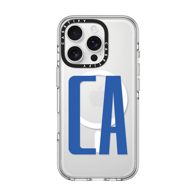 CASETiFY iPhone 16 Pro ケース クリア クリア ケース MagSafe対応 Custom Case - ca