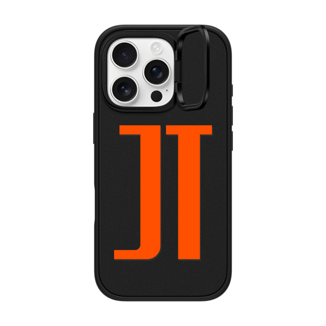 CASETiFY iPhone 16 Pro ケース マットブラック インパクトリングスタンドケース MagSafe対応 Custom Case - jt