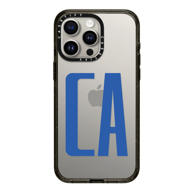 CASETiFY iPhone 15 Pro Max ケース ブラック インパクトケース Custom Case - ca