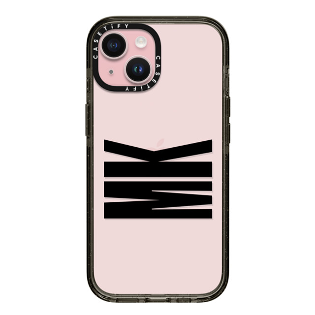 CASETiFY iPhone 15 ケース ブラック インパクトケース Custom Case - mk