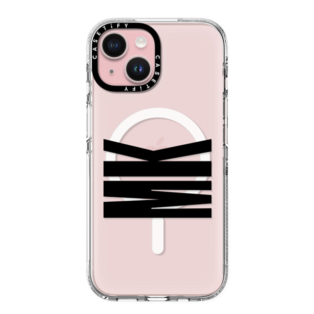 CASETiFY iPhone 15 ケース クリア クリア ケース MagSafe対応 Custom Case - mk