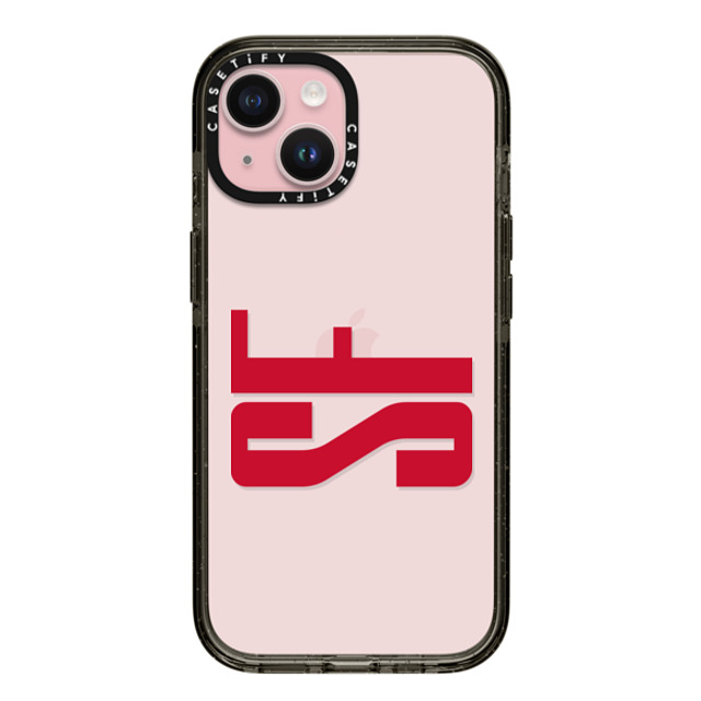 CASETiFY iPhone 15 ケース ブラック インパクトケース Custom Case - sf