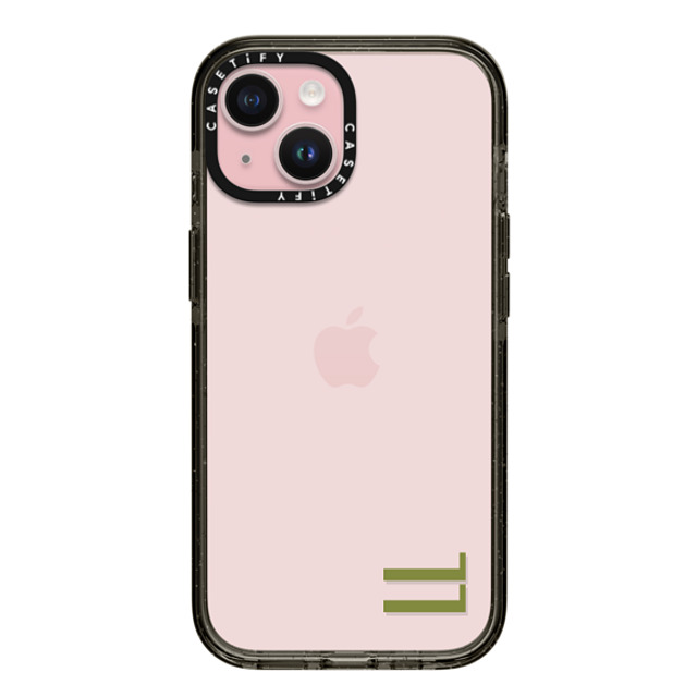 CASETiFY iPhone 15 ケース ブラック インパクトケース Custom Case - ll