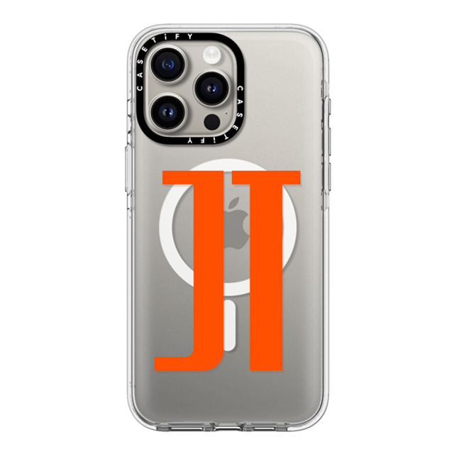 CASETiFY iPhone 15 Pro Max ケース クリア クリア ケース MagSafe対応 Custom Case - jt