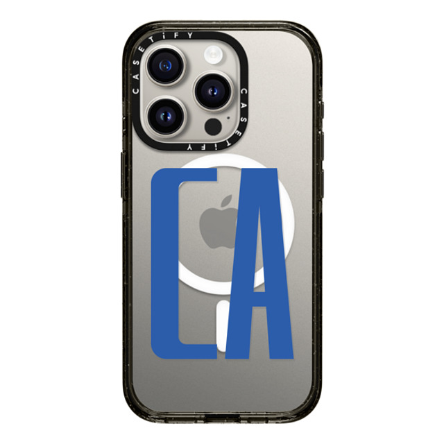 CASETiFY iPhone 15 Pro ケース ブラック インパクトケース MagSafe対応 Custom Case - ca