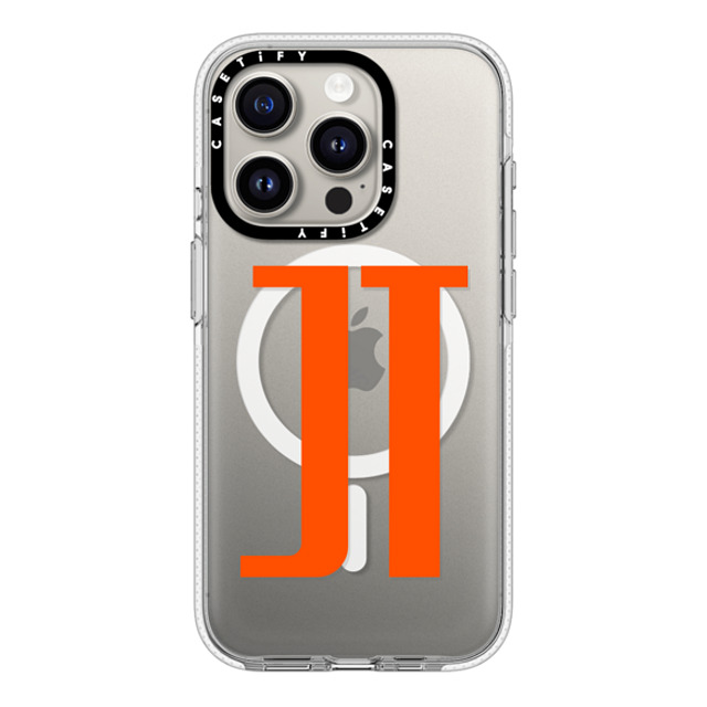 CASETiFY iPhone 15 Pro ケース クリア クリア ケース MagSafe対応 Custom Case - jt