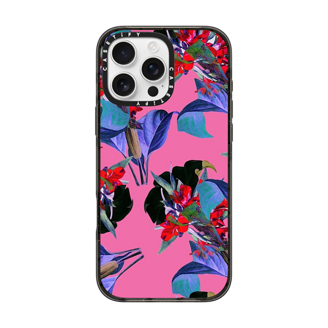 Marcel Ostertag x CASETiFY iPhone 16 Pro Max Case Black Impact Case MagSafe Compatible Flower - Iphone 12 pro Back to School Marcel Ostertag x CASETiFY iPhone 16 Pro Max Case Black Impact Case MagSafe Compatible Flower - Iphone 12 pro Back to School