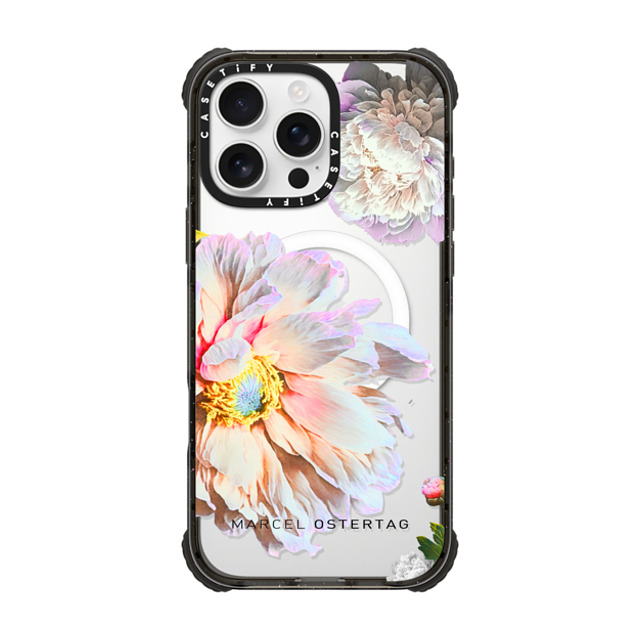 Marcel Ostertag x CASETiFY iPhone 16 Pro Max Case Black ウルトラ インパクトケース MagSafe 対応 Flower Bomb Maxi Mother's Day Marcel Ostertag x CASETiFY iPhone 16 Pro Max Case Black ウルトラ インパクトケース MagSafe 対応 Flower Bomb Maxi Mother's Day