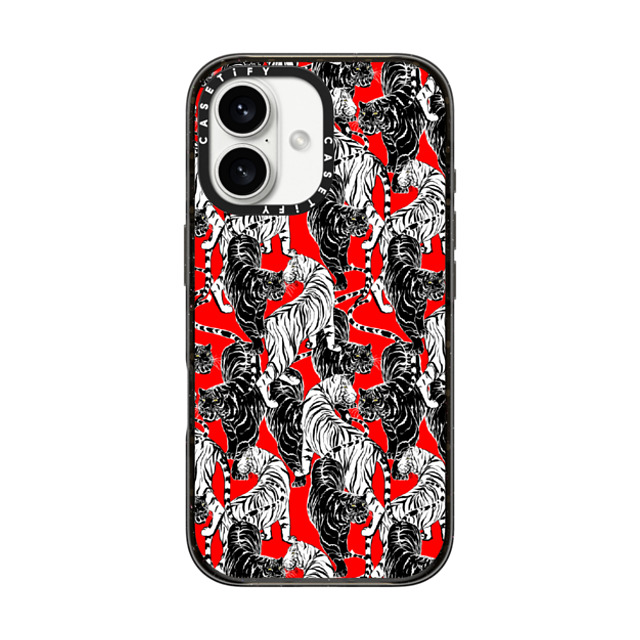 Marcel Ostertag x CASETiFY iPhone 16 ケース ブラック インパクトケース MagSafe対応 My Design #9 Father's Day Marcel Ostertag x CASETiFY iPhone 16 ケース ブラック インパクトケース MagSafe対応 My Design #9 Father's Day