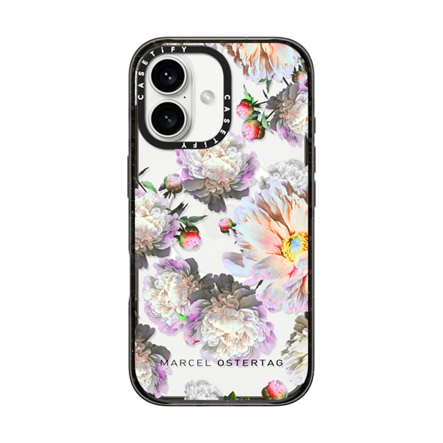 Marcel Ostertag x CASETiFY iPhone 16 ケース ブラック インパクトケース MagSafe対応 Flower Bomb Pastelle Father's Day Marcel Ostertag x CASETiFY iPhone 16 ケース ブラック インパクトケース MagSafe対応 Flower Bomb Pastelle Father's Day