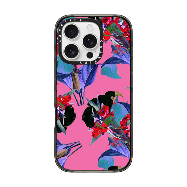 Marcel Ostertag x CASETiFY iPhone 16 Pro ケース ブラック インパクトケース Flower - Iphone 12 pro Back to School Marcel Ostertag x CASETiFY iPhone 16 Pro ケース ブラック インパクトケース Flower - Iphone 12 pro Back to School