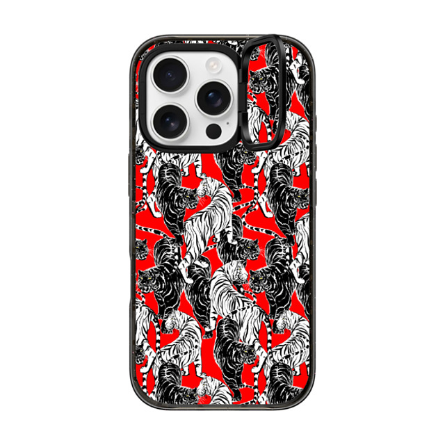 Marcel Ostertag x CASETiFY iPhone 16 Pro ケース ブラック インパクトリングスタンドケース MagSafe対応 My Design #9 Father's Day Marcel Ostertag x CASETiFY iPhone 16 Pro ケース ブラック インパクトリングスタンドケース MagSafe対応 My Design #9 Father's Day