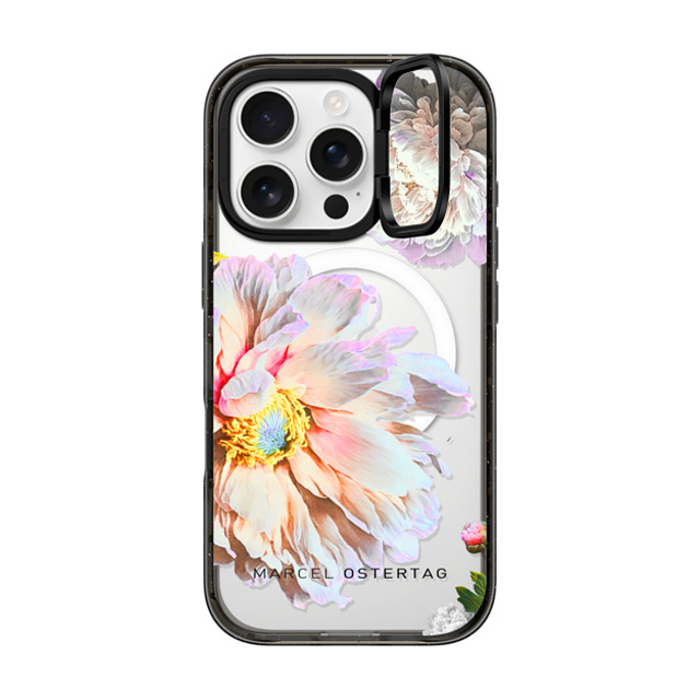 Marcel Ostertag x CASETiFY iPhone 16 Pro Case Black インパクトリングスタンドケース MagSafe対応 Flower Bomb Maxi Mother's Day Marcel Ostertag x CASETiFY iPhone 16 Pro Case Black インパクトリングスタンドケース MagSafe対応 Flower Bomb Maxi Mother's Day