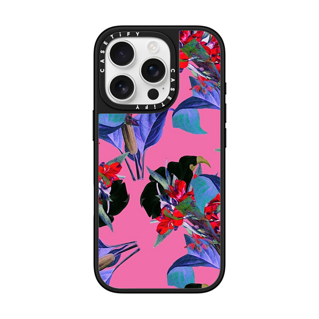 Marcel Ostertag x CASETiFY iPhone 16 Pro ケース Silver on Black ミラーケース MagSafe対応 Flower - Iphone 12 pro Back to School Marcel Ostertag x CASETiFY iPhone 16 Pro ケース Silver on Black ミラーケース MagSafe対応 Flower - Iphone 12 pro Back to School