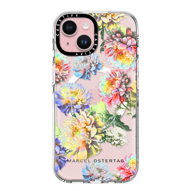 Marcel Ostertag x CASETiFY iPhone 15 ケース クリア クリア ケース MagSafe対応 Flower Bomb Colorful Father's Day Marcel Ostertag x CASETiFY iPhone 15 ケース クリア クリア ケース MagSafe対応 Flower Bomb Colorful Father's Day