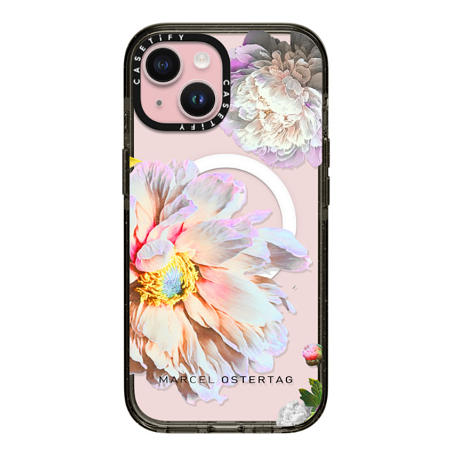 Marcel Ostertag x CASETiFY iPhone 15 Case ブラック インパクトケース MagSafe対応 Flower Bomb Maxi Mother's Day Marcel Ostertag x CASETiFY iPhone 15 Case ブラック インパクトケース MagSafe対応 Flower Bomb Maxi Mother's Day