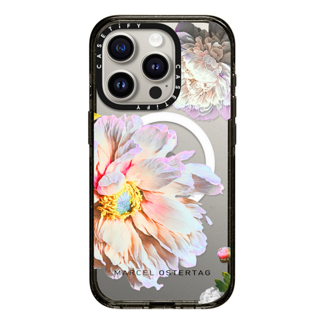 Marcel Ostertag x CASETiFY iPhone 15 Pro Case ブラック インパクトケース MagSafe対応 Flower Bomb Maxi Mother's Day Marcel Ostertag x CASETiFY iPhone 15 Pro Case ブラック インパクトケース MagSafe対応 Flower Bomb Maxi Mother's Day