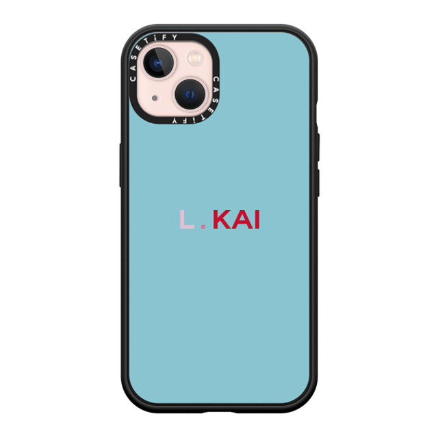 CASETiFY iPhone 13 ケース マットブラック インパクトケース MagSafe対応 Custom Case - l. Kai