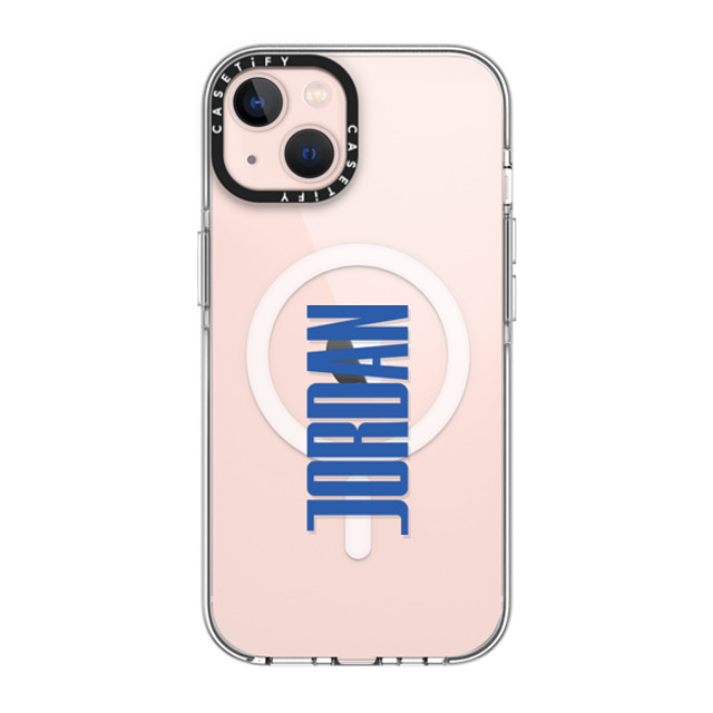 CASETiFY iPhone 13 ケース クリア クリア ケース MagSafe対応 Custom Case - Jordan